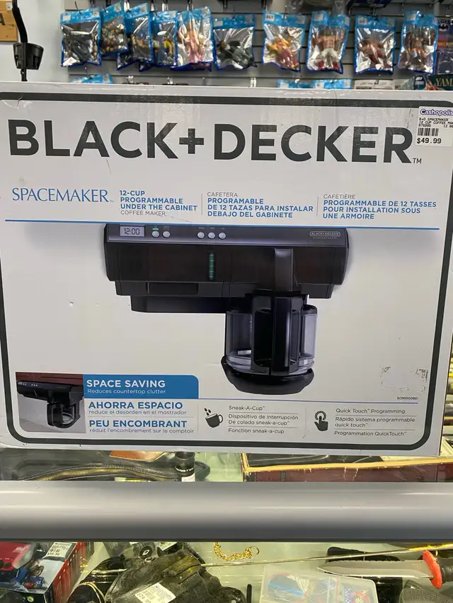 B D Spacesaver Coffee Maker @Cashopolis!!