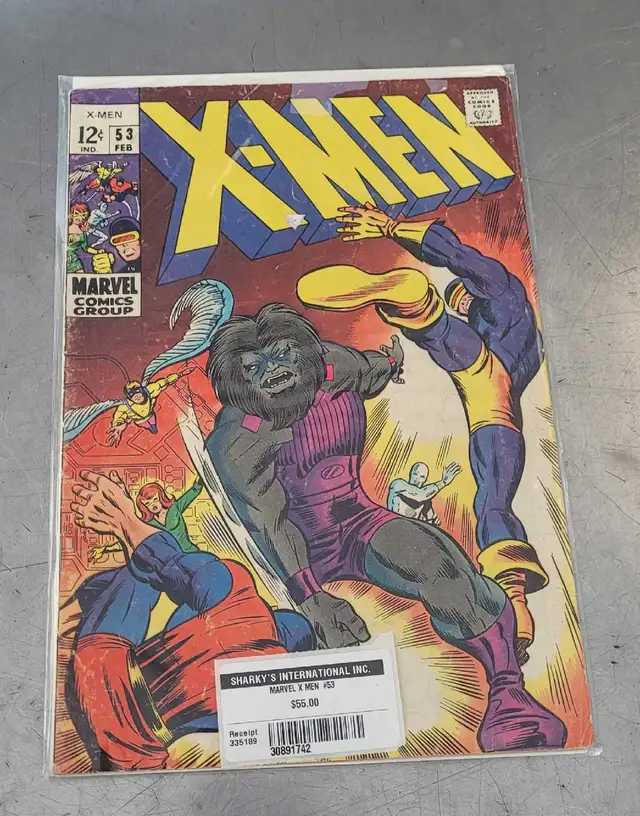 Marvel Xmen #53 Comic (30891742)