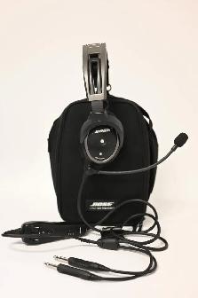 Bose Headset Model A20 Aviation pilot Dual Plug Cable USED good