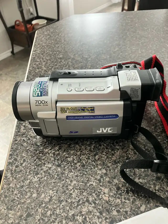 JVC video camera