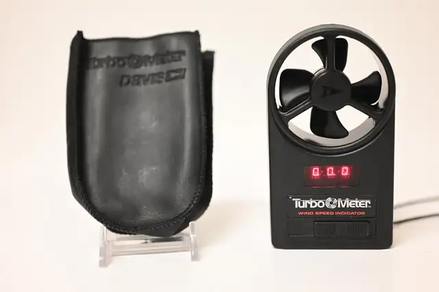 Wind Speed Indicator Davis Turbo Meter Electronic USED working