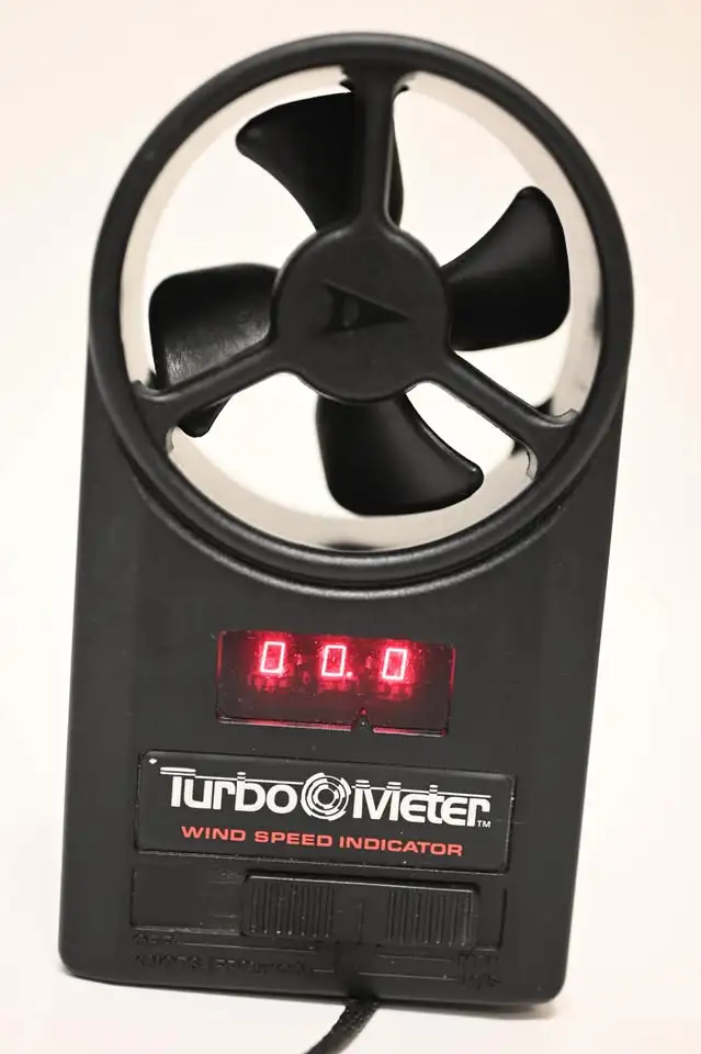 Wind Speed Indicator Davis Turbo Meter Electronic USED working - Photo 2