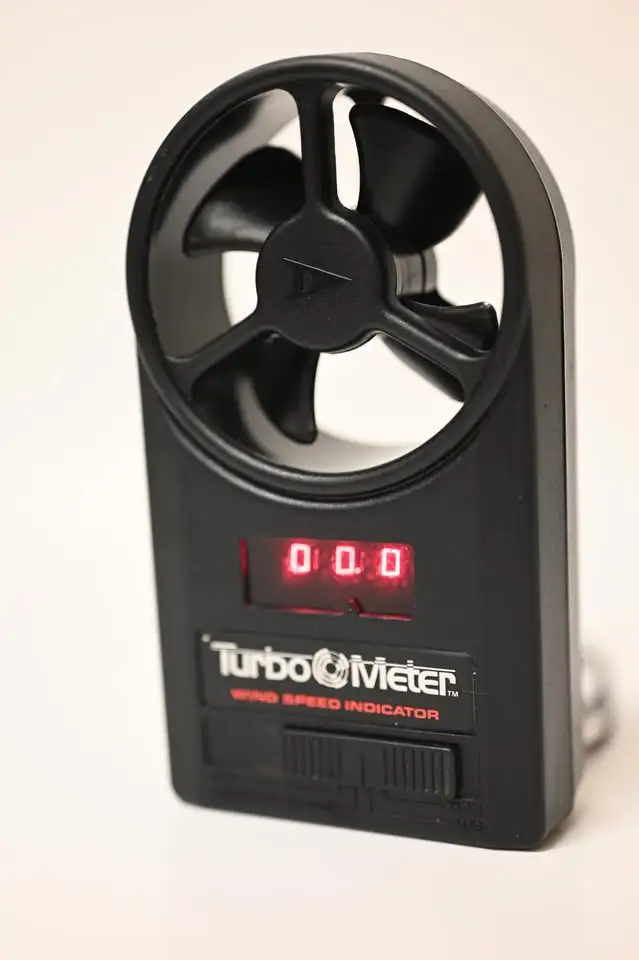 Wind Speed Indicator Davis Turbo Meter Electronic USED working - Photo 4