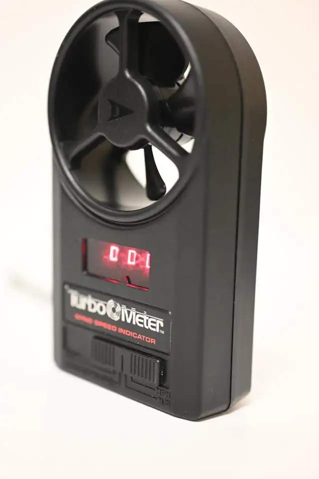 Wind Speed Indicator Davis Turbo Meter Electronic USED working - Photo 6