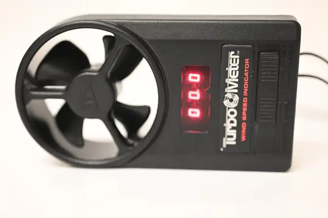 Wind Speed Indicator Davis Turbo Meter Electronic USED working - Photo 9