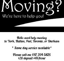 we can help you move!  same day service available - Photo 2