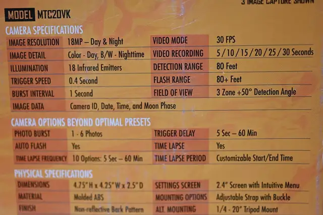 Trail Camera Muddy Pro Cam 20 come with 16gb SD, AA battery NEW - Photo 9