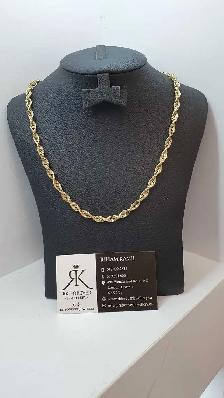 10k yellow gold chain #357_9