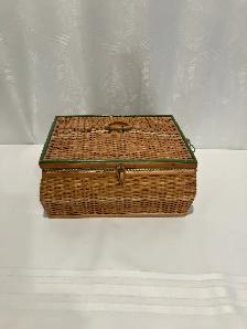 Vintage 70s Sewing Basket