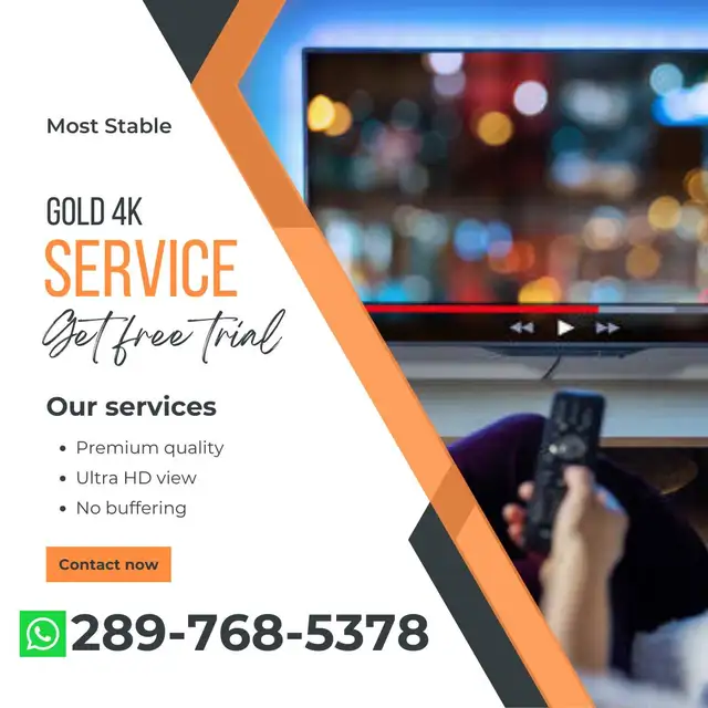 BUFFERING LESS TV SERVICES AVAILABLE!