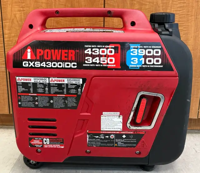 A-iPower GXS4300IDC 3450W / 4300W Dual Fuel Generator $429 - Photo 2