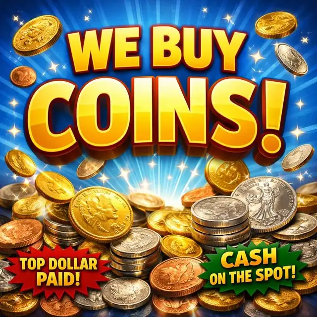 Wanted we buy coin collections