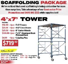 Scaffolding Tower Contractor Price SALE! - Photo 2