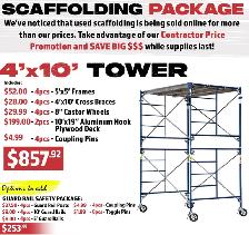 Scaffolding Tower Contractor Price SALE! - Photo 3