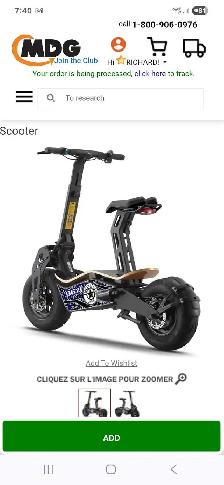 E scooter for sale