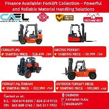 Finance!New CAEL Forklift Electric / Diesel/ propane  different