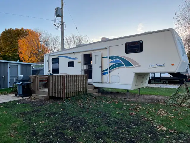 Site 293 Springlake RV Resort. Ingersoll Ontario. Seasonal RV