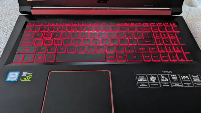 FAST Acer Nitro 5 Gaming Laptop - New Battery, 512GB NVME 500GB - Photo 3