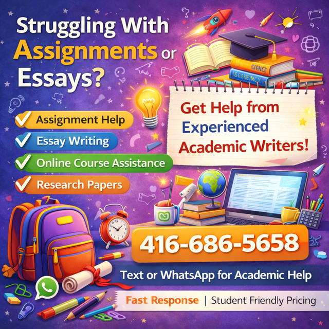 A  Assignment & Essay Help, Homework, Class help, Quiz, Exams