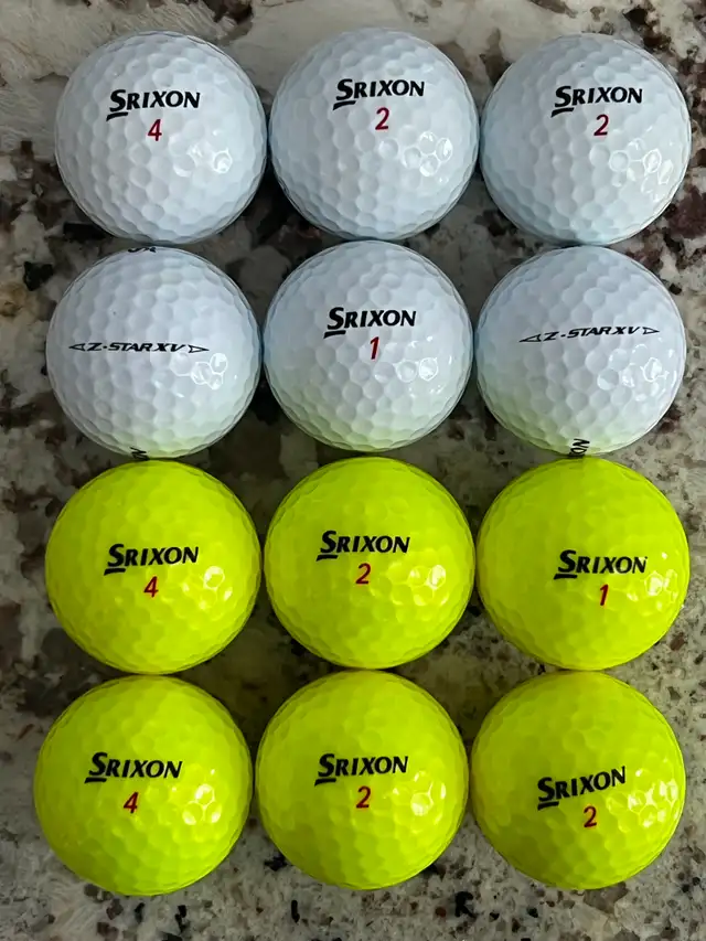 Srixon Z-Star XV used golf balls in excellent condition. - Photo 9