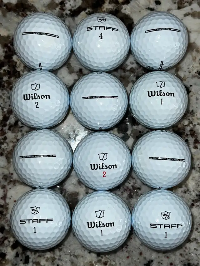 Wilson Model, Staff Model, Staff Model X used golf balls - Photo 4