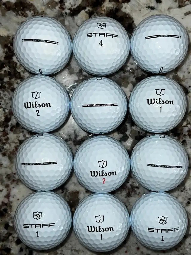Wilson Model, Staff Model, Staff Model X used golf balls - Photo 5