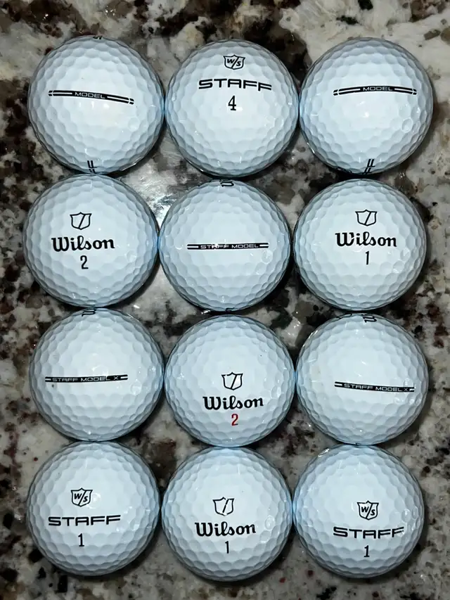 Wilson Model, Staff Model, Staff Model X used golf balls - Photo 8