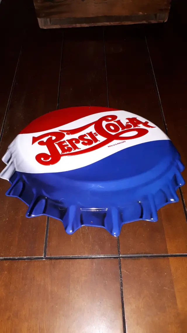 Pepsi Cola Metal Sign - Photo 3