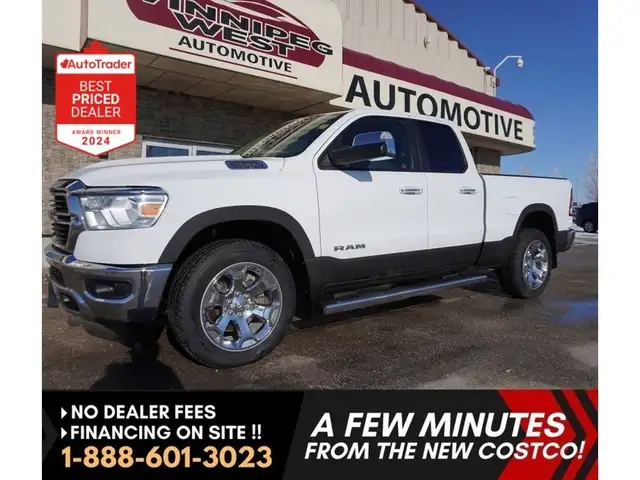 2019 Ram 1500 Big Horn 4x4 Quad Cab 6'4 Box LOADED, VERY CLEAN!
