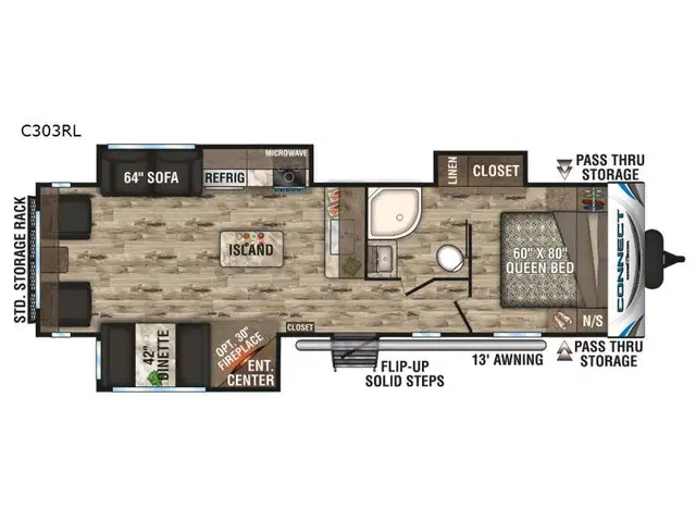 2019 KZ Connect C303RL - Photo 2