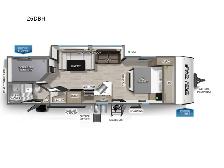 2026 Forest River RV Cherokee Grey Wolf 26DBH