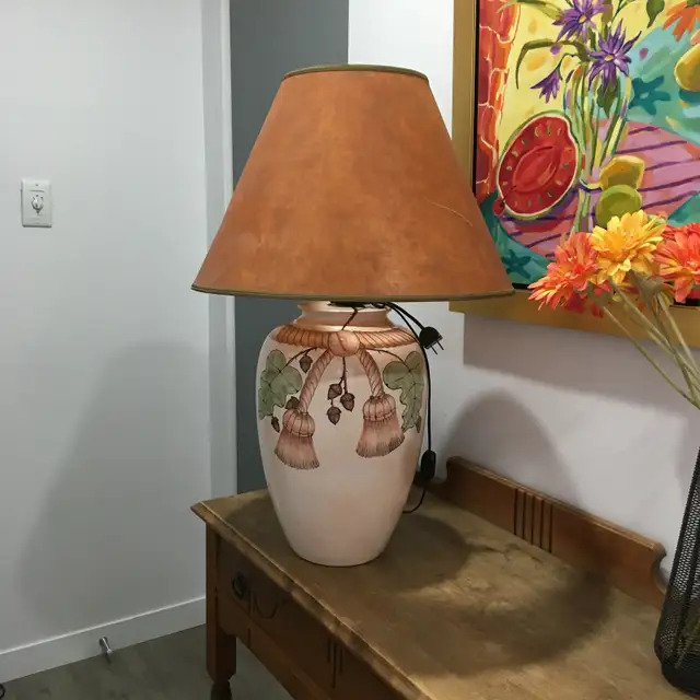 Très belle lampe ancienne, introuvable sur le marché