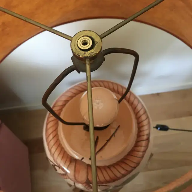 Très belle lampe ancienne, introuvable sur le marché - Photo 8