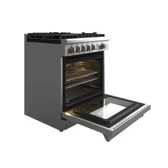 Forno Lazio 30' 4.32 Cu Ft Gas 5-burner Range With Air Fryer FFS - Photo 2