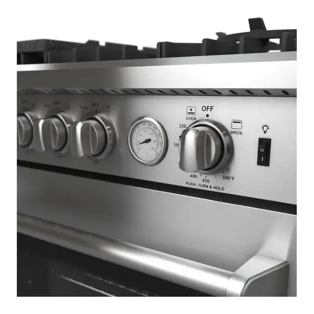 Forno Lazio 30' 4.32 Cu Ft Gas 5-burner Range With Air Fryer FFS - Photo 3