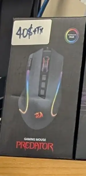 Souris Gaming Predator RGB Neuve Haute précision