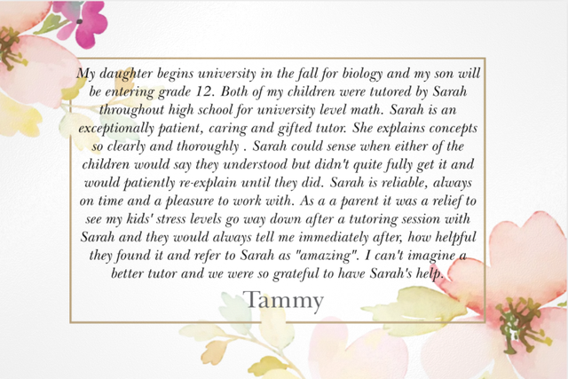 Regina | Free 1-Hour Online Math Help (Grades 7–12) - Photo 3