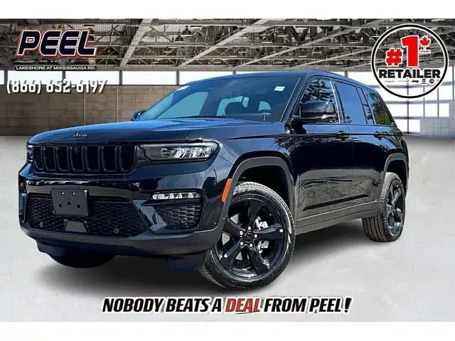 2025 Jeep Grand Cherokee LIMITED | Black App Pkg | Pano Roof | L