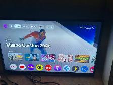 wall mounted SONY tv flat screen