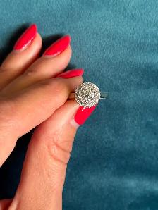 Noam Carver diamond engagement and wedding ring