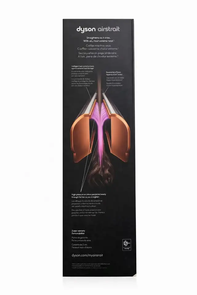 Dyson Airstrait Straightener Bright Nickel Rich Copper NEW$549 - Photo 6