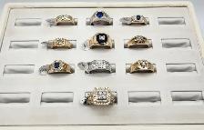 10k / 18k / 21k Men's Gold Rings: Diamonds, Onyx, Sapphire...