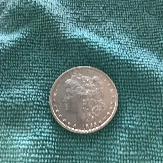 American 1885 silver dollar - Photo 2