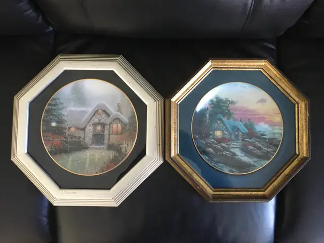 Vintage collector decorative plates in new condition. - Photo 6