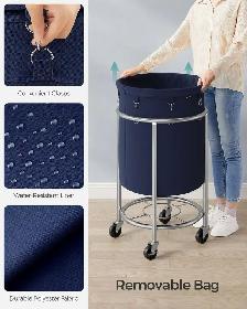 Rolling Laundry Hamper with Casters - Photo 5