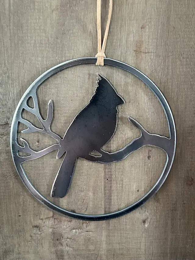 Custom Metal Cardinal Wall Decor
