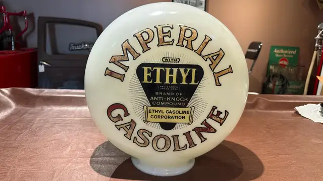 Imperial Oil Gas Pump Globe