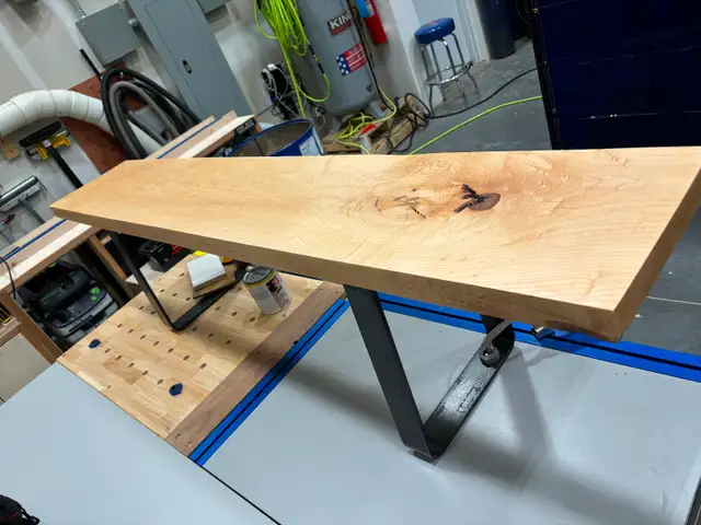 Local Craftsman Live Edge and Bench for Sale - Photo 10