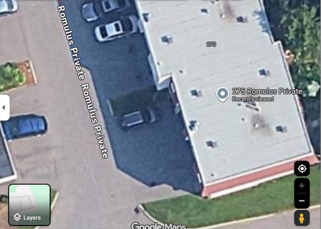 Private parking near La Cite Collegial