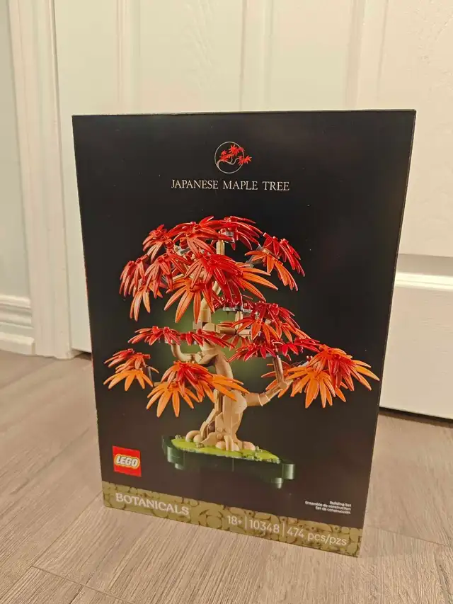 BNIB LEGO 10348 The Botanical Japanese Red Maple Bonsa